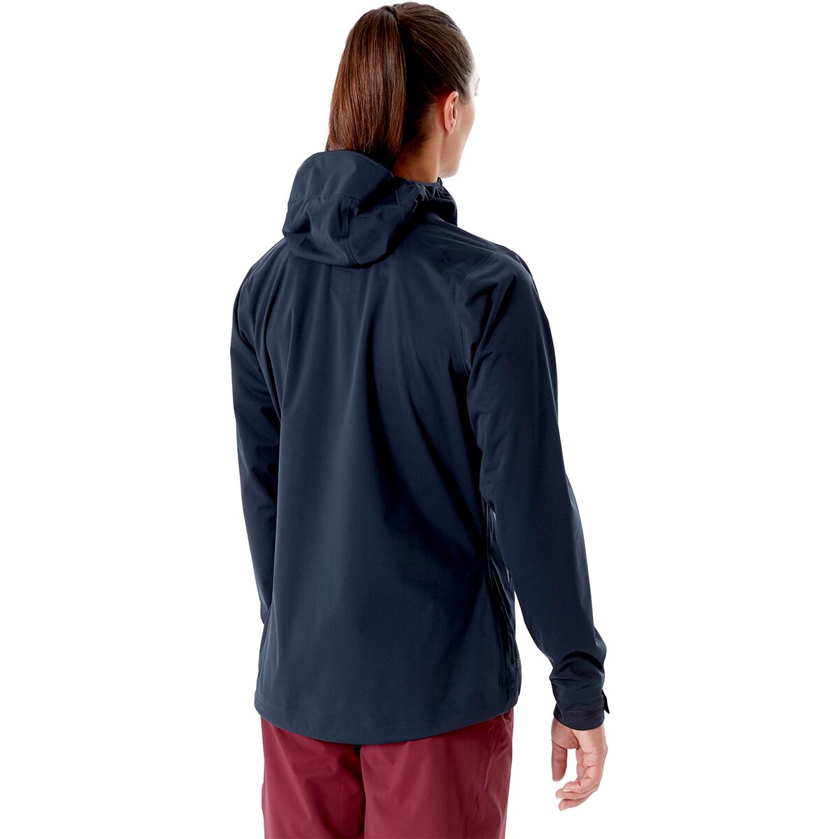 Женская куртка Rab Kinetic 2.0 Jacket, цвет: Beluga — фото 2