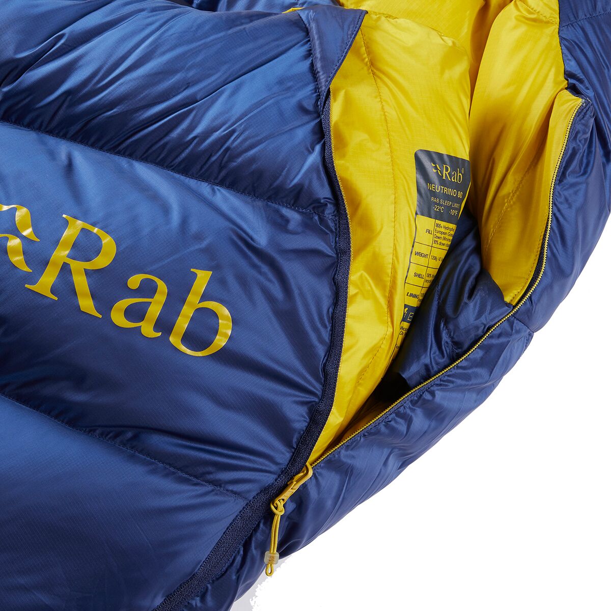 Rab Neutrino 800 Sleeping Bag 10F Down Hike & Camp