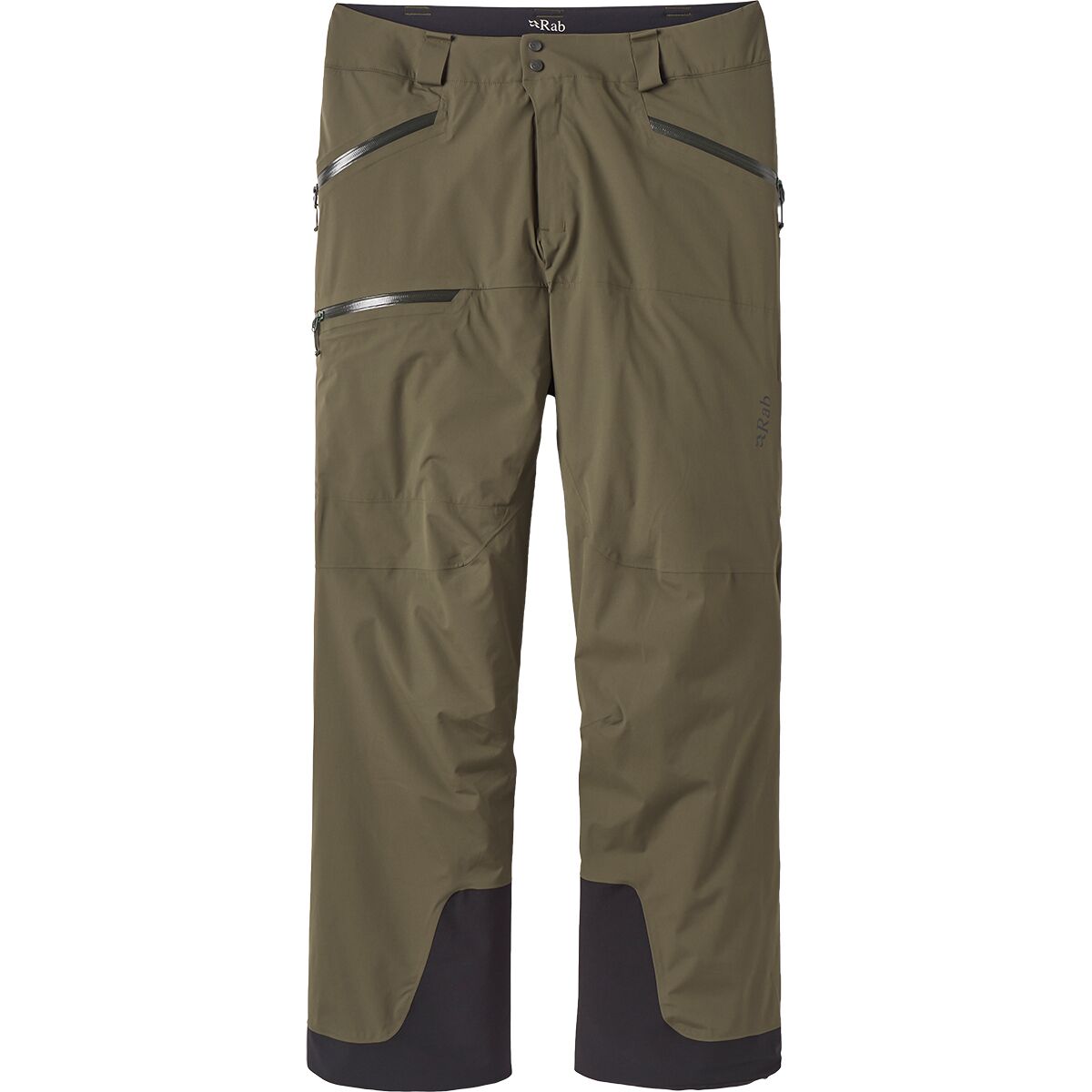 Мужские брюки Rab Khroma Diffract Pant, цвет: Армейский — фото 2