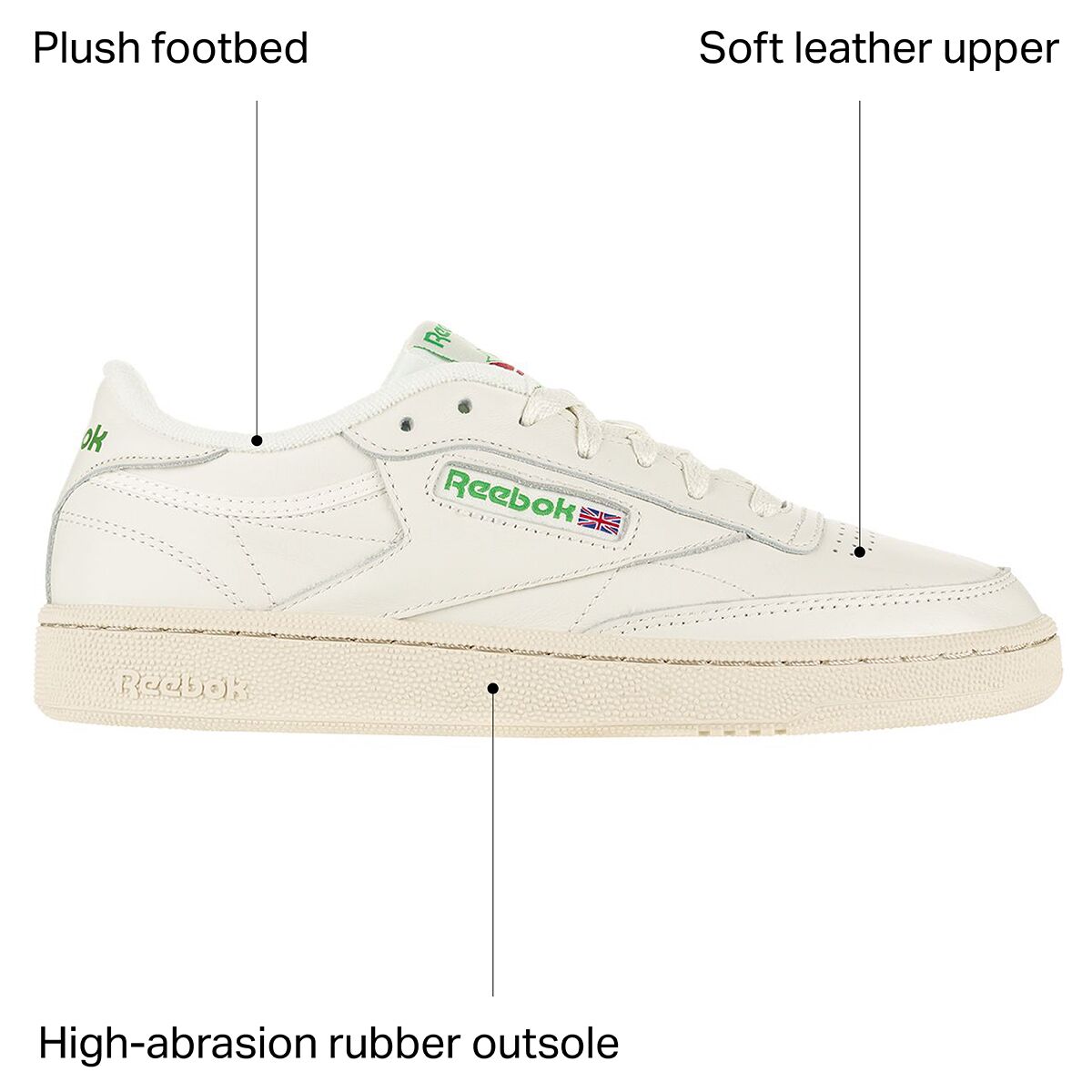 reebok classic club c 85 womens