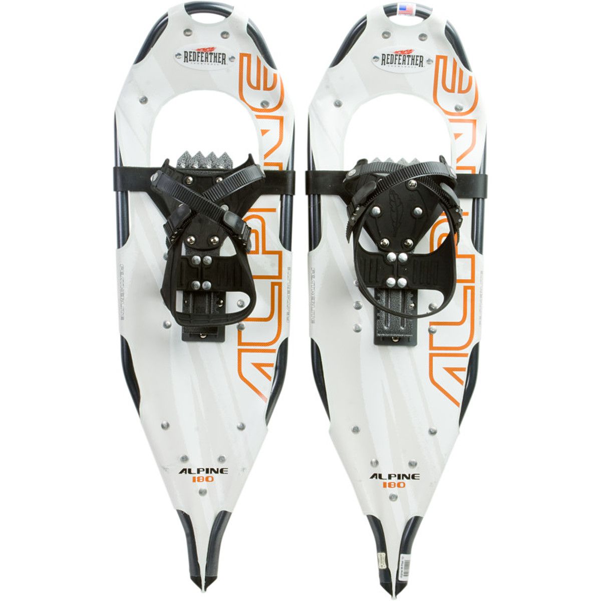 Redfeather Snowshoes Alpine 180 Snowshoe with Pilot II Binding Snowshoe