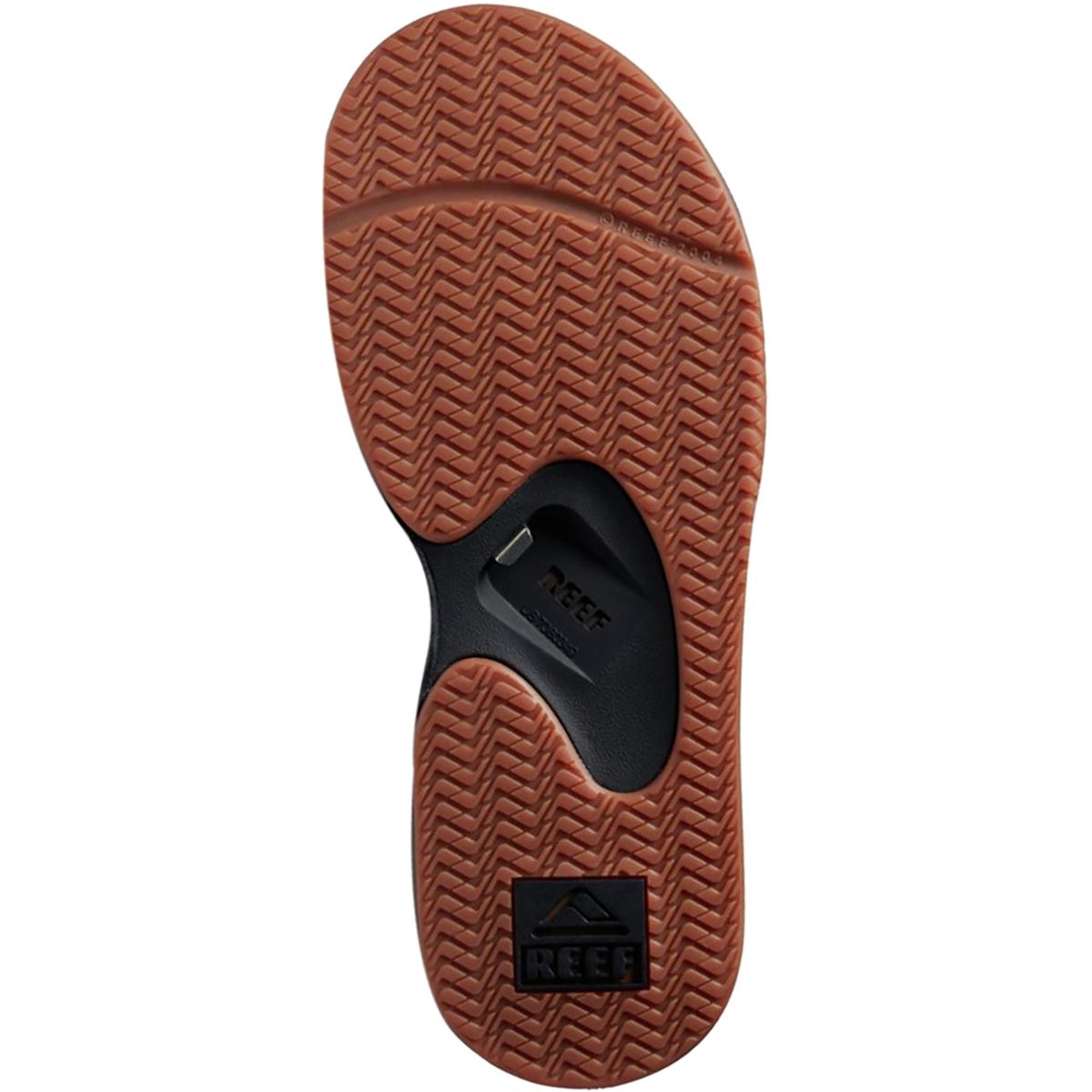 Reef Leren teenslippers voor heren, bruin, 47 EU Reef Leren teenslippers voor heren, bruin, 47 EU