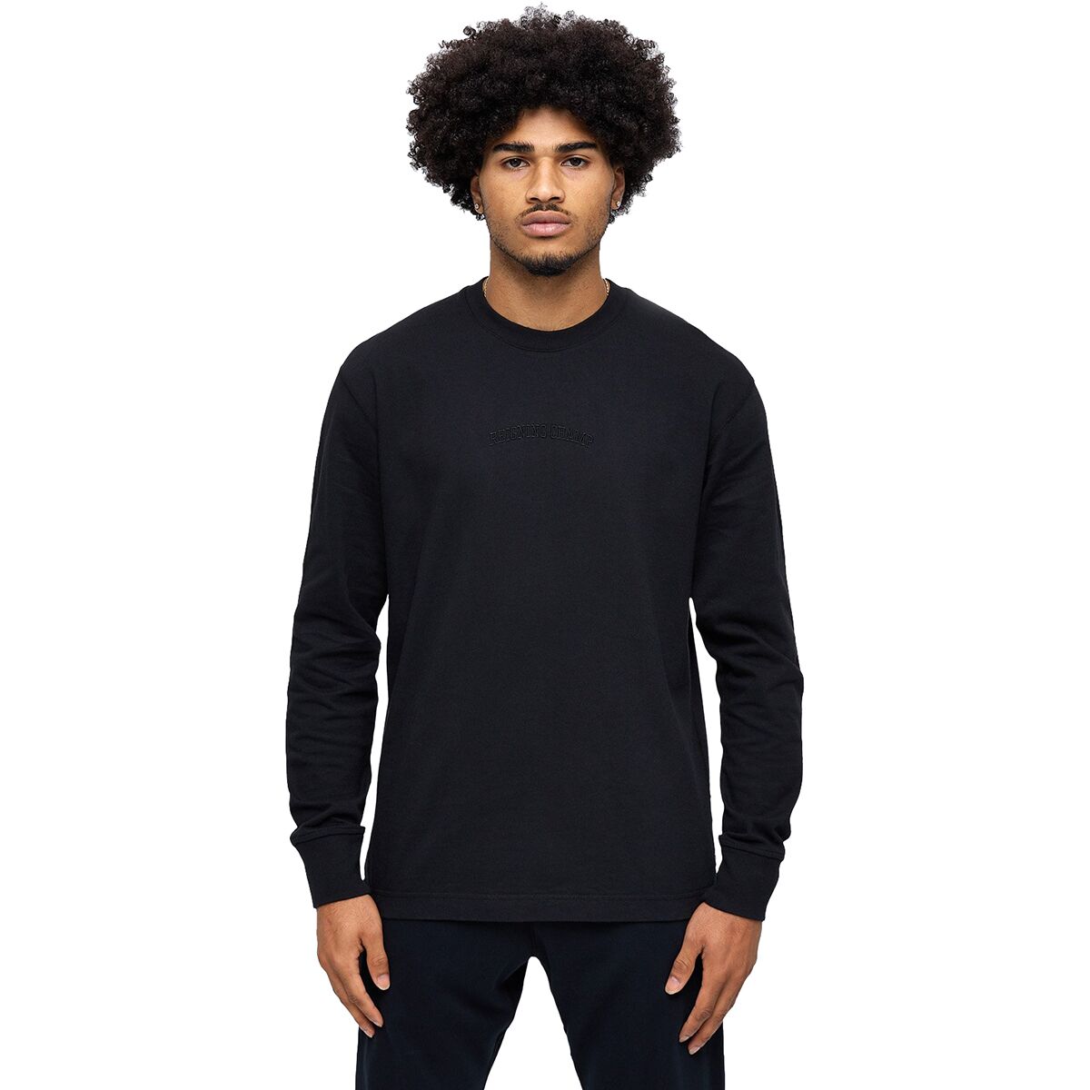 Reigning Champ Midweight Embroidered Long-Sleeve Jersey - Men's - Clothing