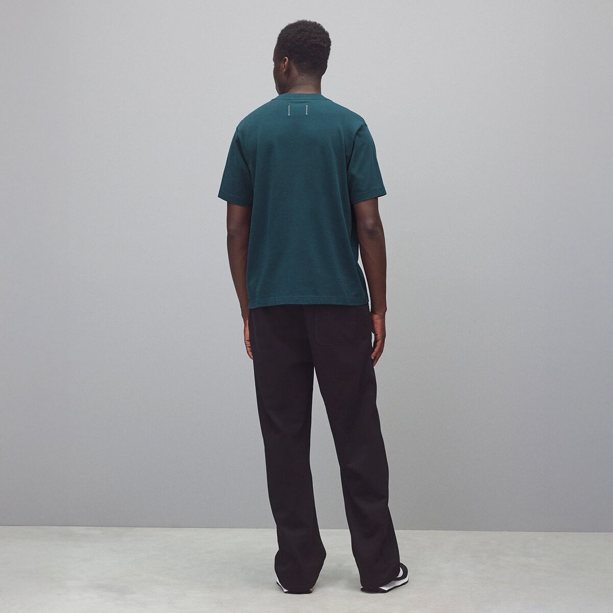 Мужские брюки Reigning Champ Relaxed Midweight Terry Sweatpant, цвет: Чёрный — фото 2
