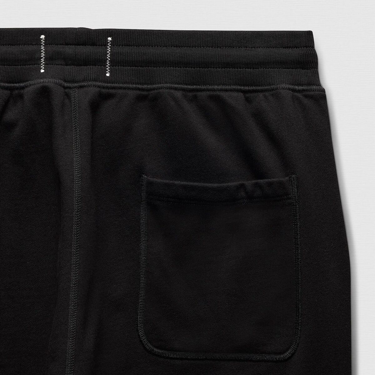 Мужские брюки Reigning Champ Relaxed Midweight Terry Sweatpant, цвет: Чёрный — фото 9