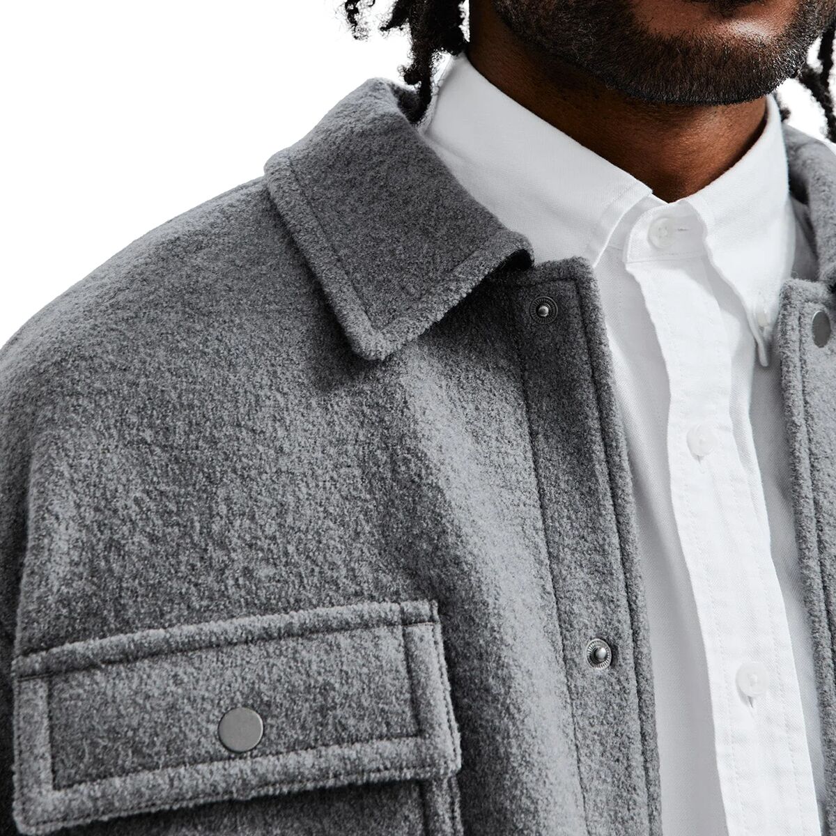 Wear Your WarChief - Chief White Calf - Men's Long Sleeve Shirt (AOP)