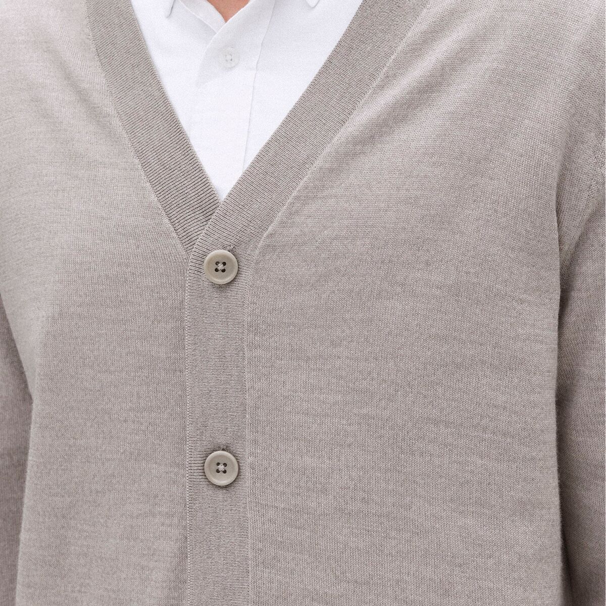 Reigning Champ Lightweight Merino Harry Cardigan -...