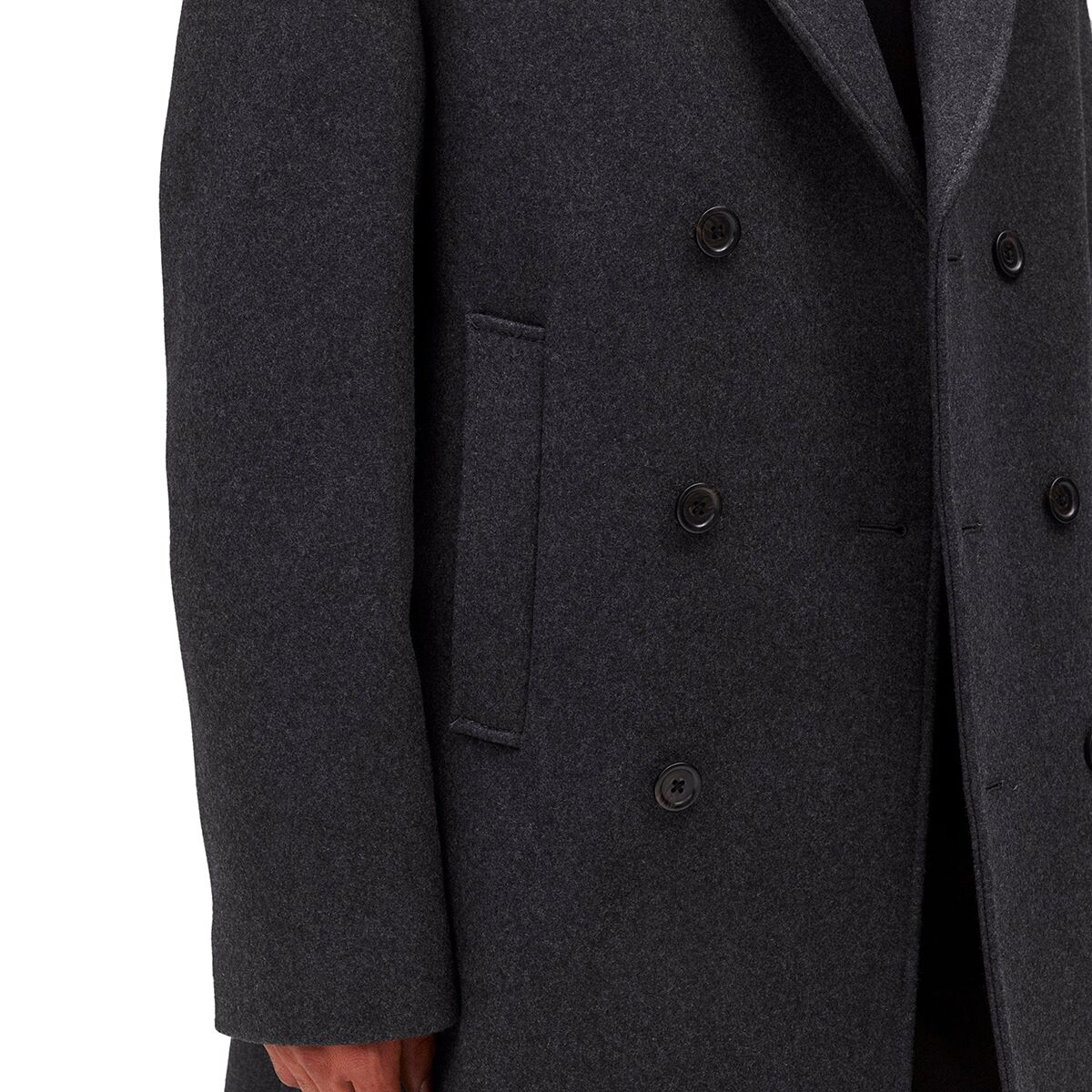 Reigning Champ Wool Cashmere Polo Coat - Men´s