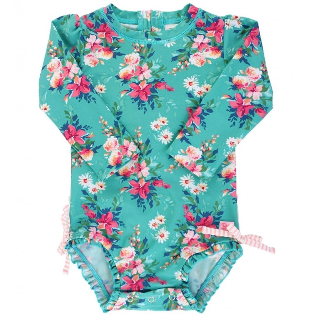 Ruffle Butts One Piece Rash Guard Infants' Kids