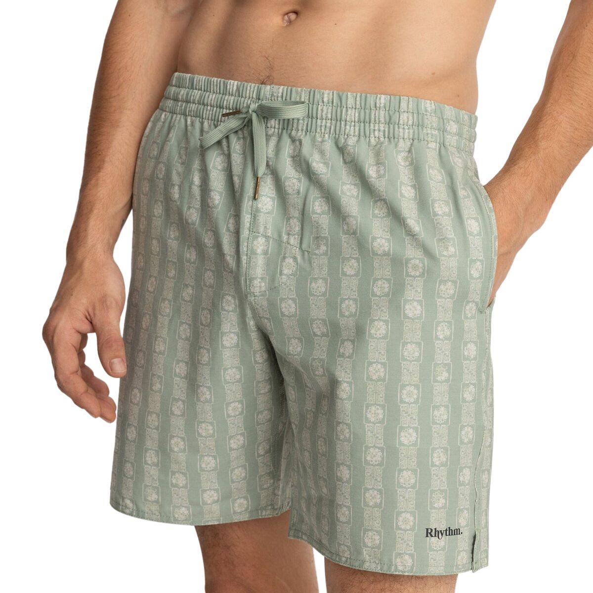 Rhythm Tile Stripe Beach Short - Men´s