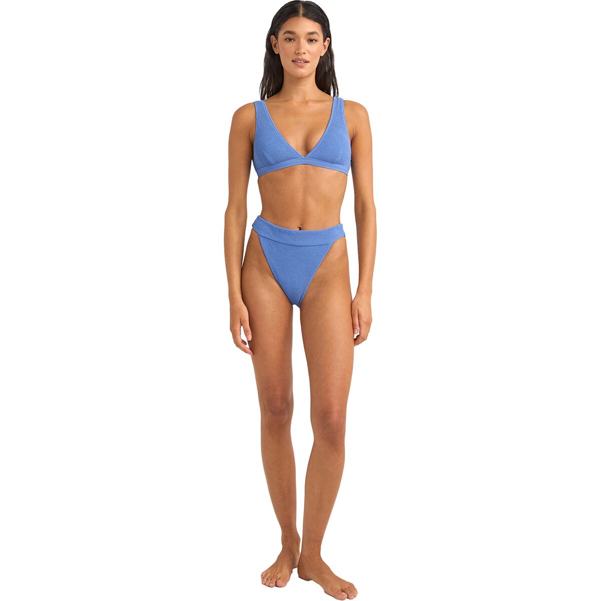 Rhythm Isla Rib Hi Banded Bikini Bottom - Women´s