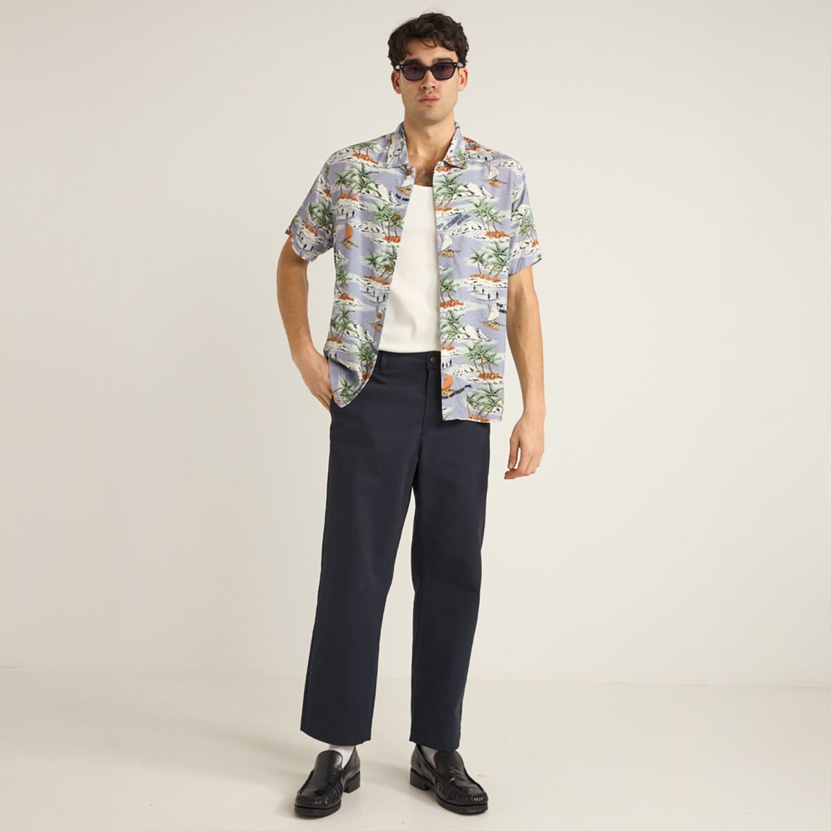 Rhythm Tropical Short-Sleeve Shirt - Men´s