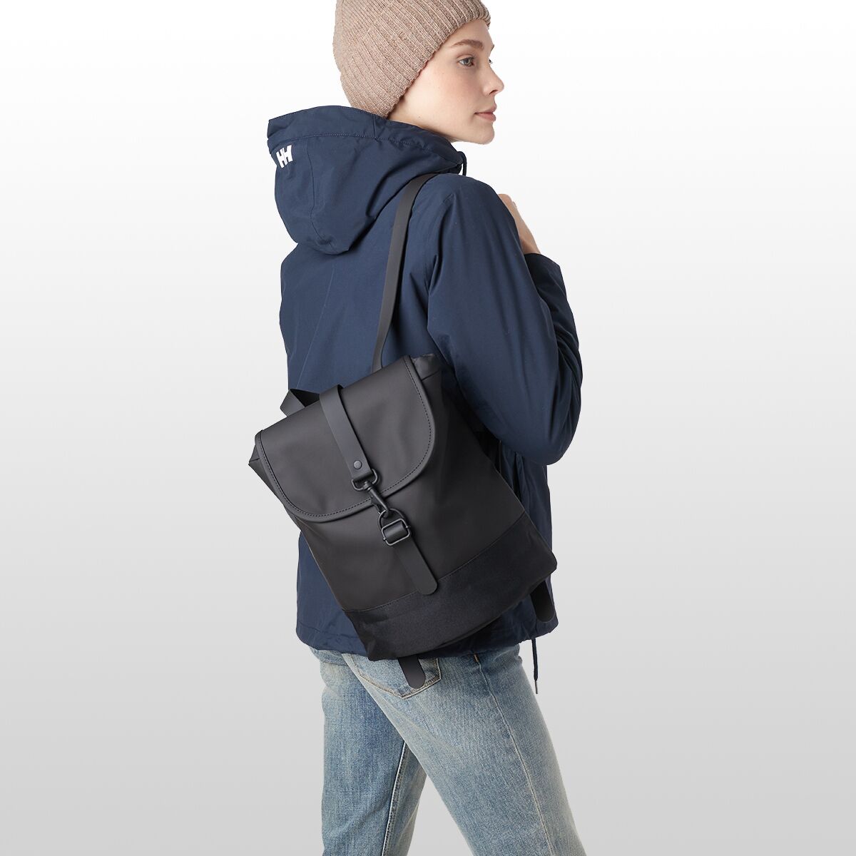 Rains Drawstring Backpack Women's