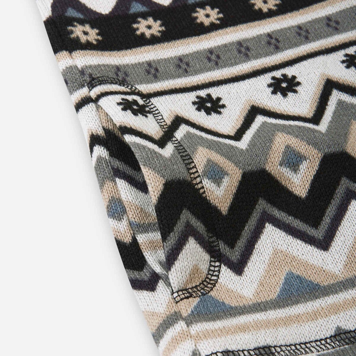 Детский свитер Reima Northern Fleece, цвет: Чёрный — фото 6