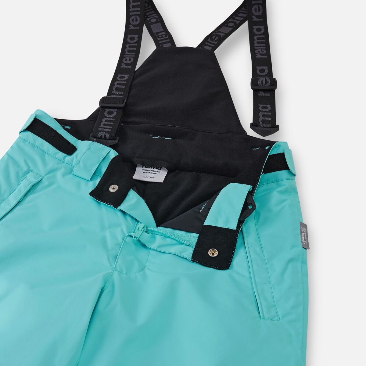 Брюки Reima Terrie Ski Pant для девочек, цвет: Аквамариновый — фото 4
