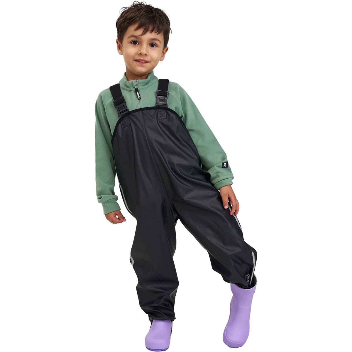 Детские брюки Reima Lammikko Rain Pant - Toddlers', цвет: Чёрный — фото 4