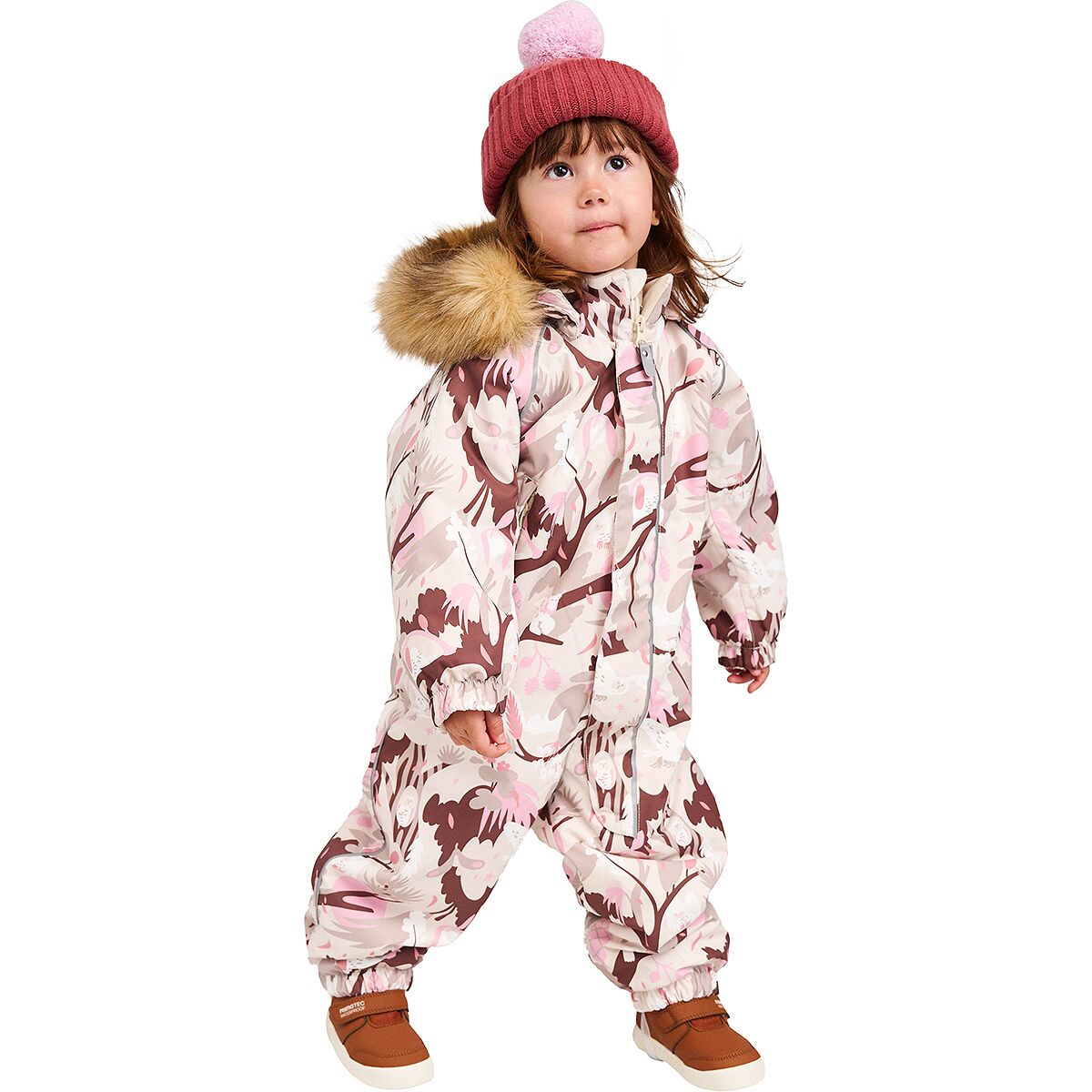 Детский комбинезон Reima Lappi Snow Suit - Toddlers', цвет: Берёзовый бежевый