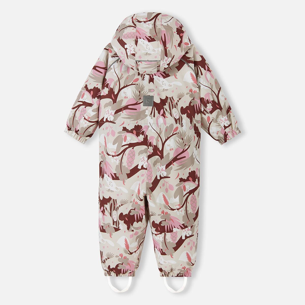 Детский комбинезон Reima Lappi Snow Suit - Toddlers', цвет: Берёзовый бежевый — фото 6
