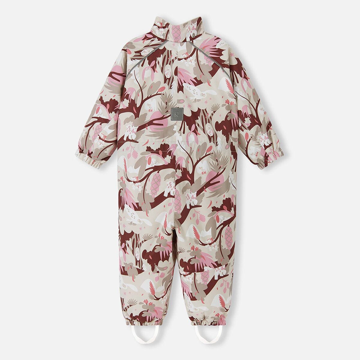 Детский комбинезон Reima Lappi Snow Suit - Toddlers', цвет: Берёзовый бежевый — фото 7
