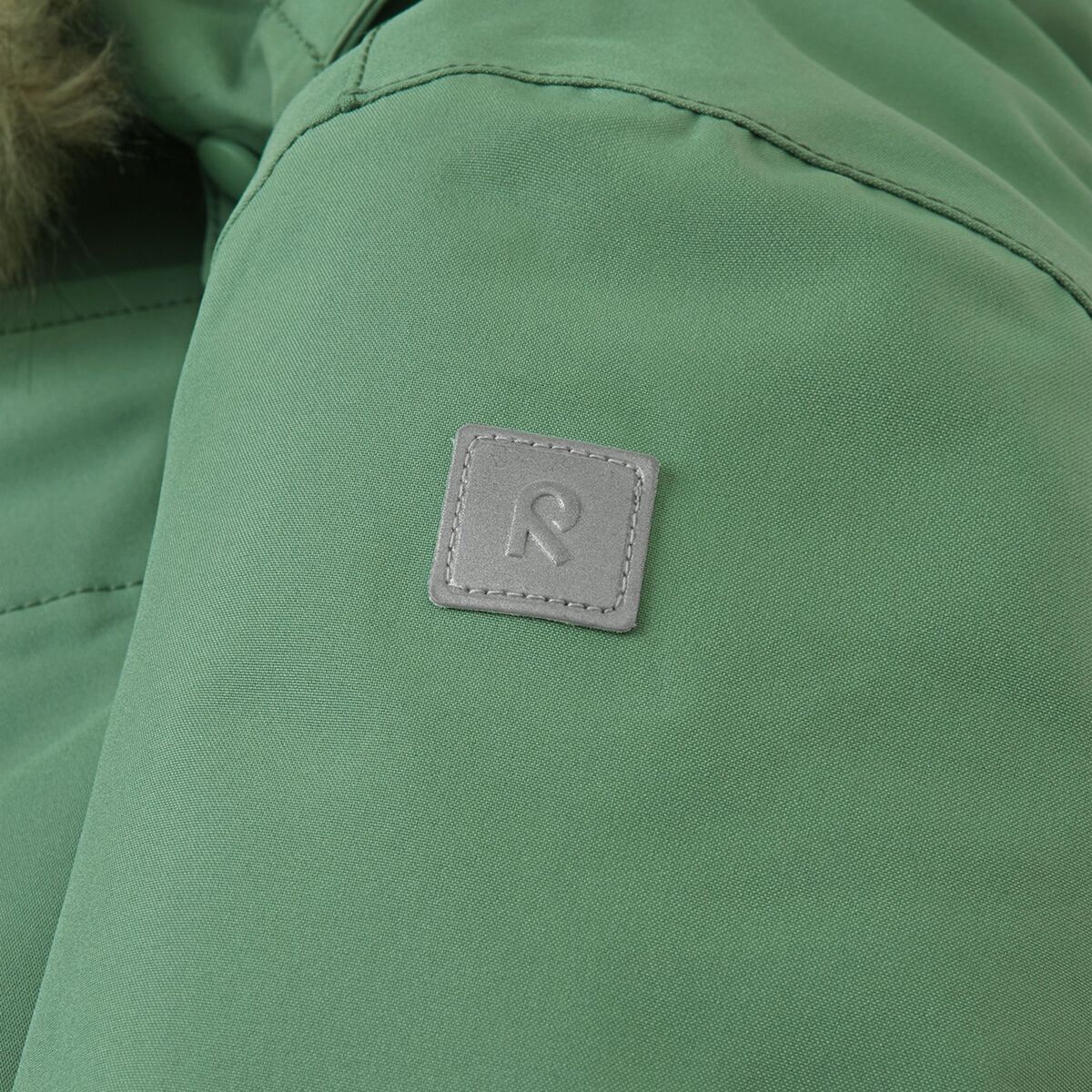 Детская куртка Reima Mutka Jacket - Toddlers', цвет: Зелёный глиняный — фото 3