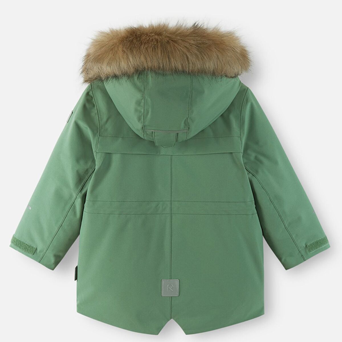 Детская куртка Reima Mutka Jacket - Toddlers', цвет: Зелёный глиняный — фото 7