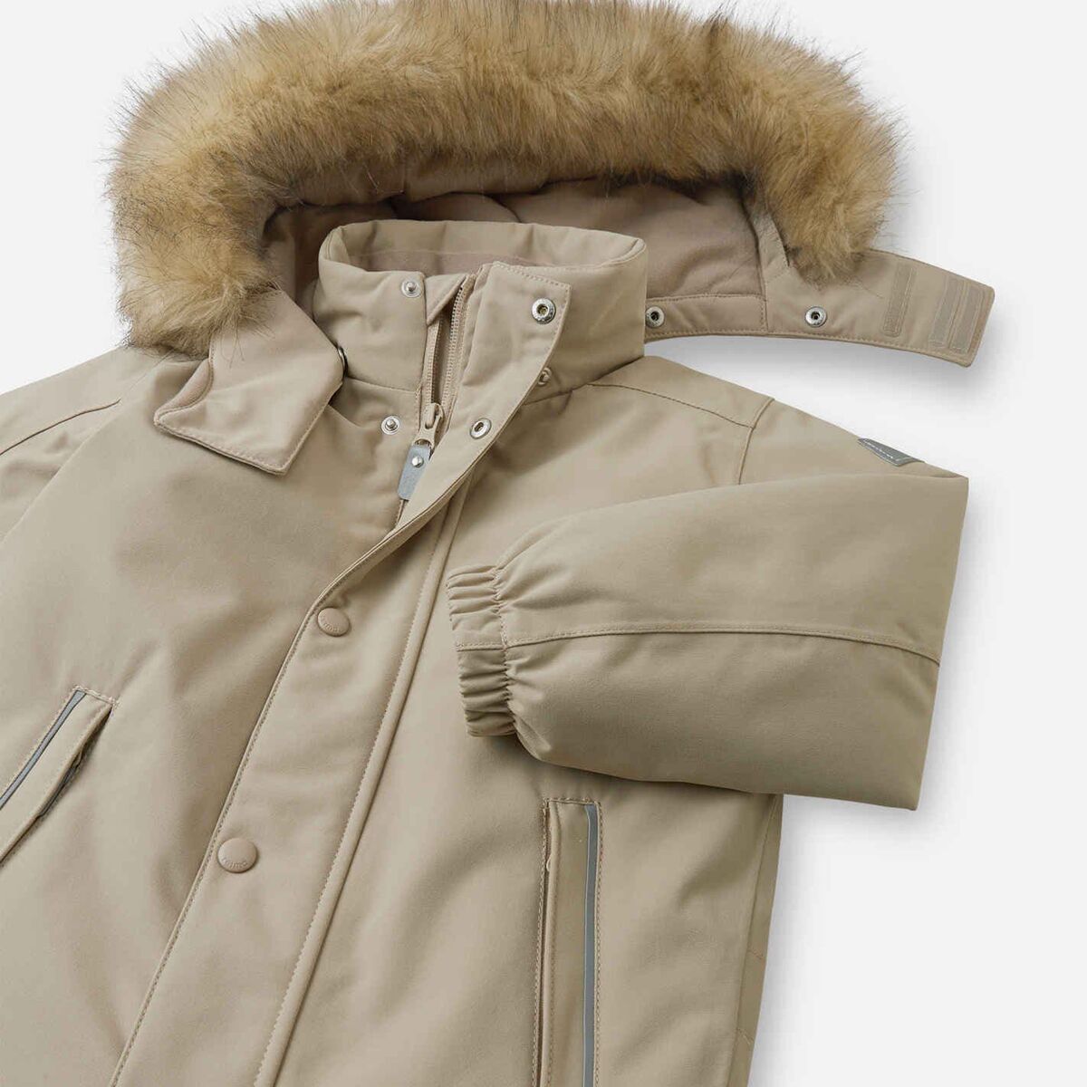 Детский комбинезон Reima Stavanger Snow Suit, цвет: Бежевый — фото 5