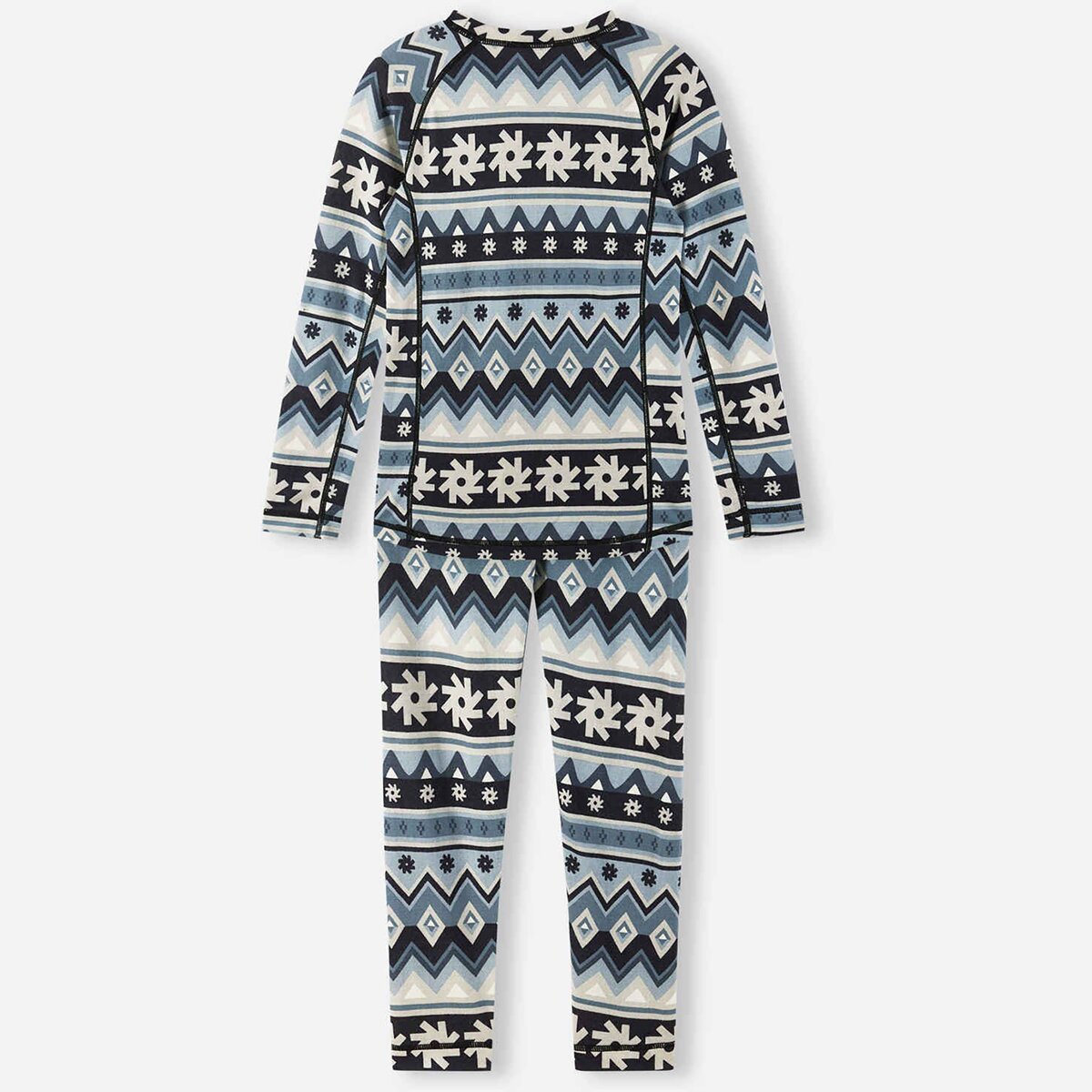 Детские комплекты Reima Taitoa Baselayer Set, цвет: Чёрный — фото 6