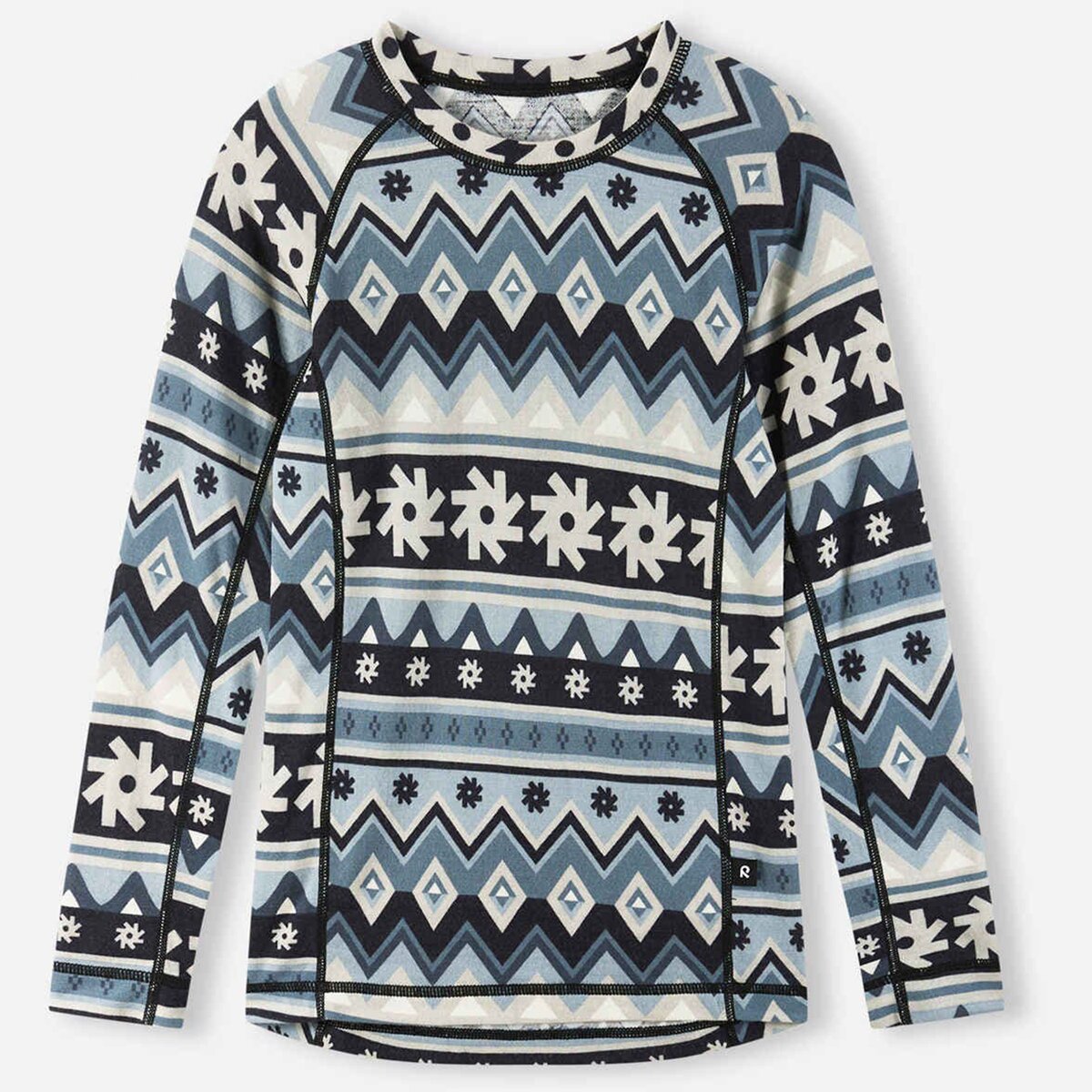 Детские комплекты Reima Taitoa Baselayer Set, цвет: Чёрный — фото 8