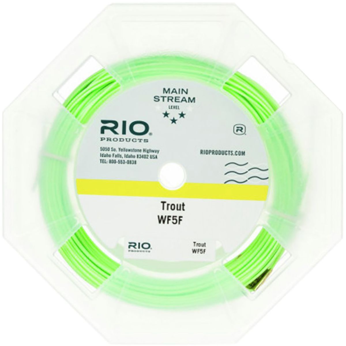 WEIGHT FORWARD FLOATING FLY FISHING LINE RIO MAINSTREAM TROUT NEW WF-5-F #5 WT