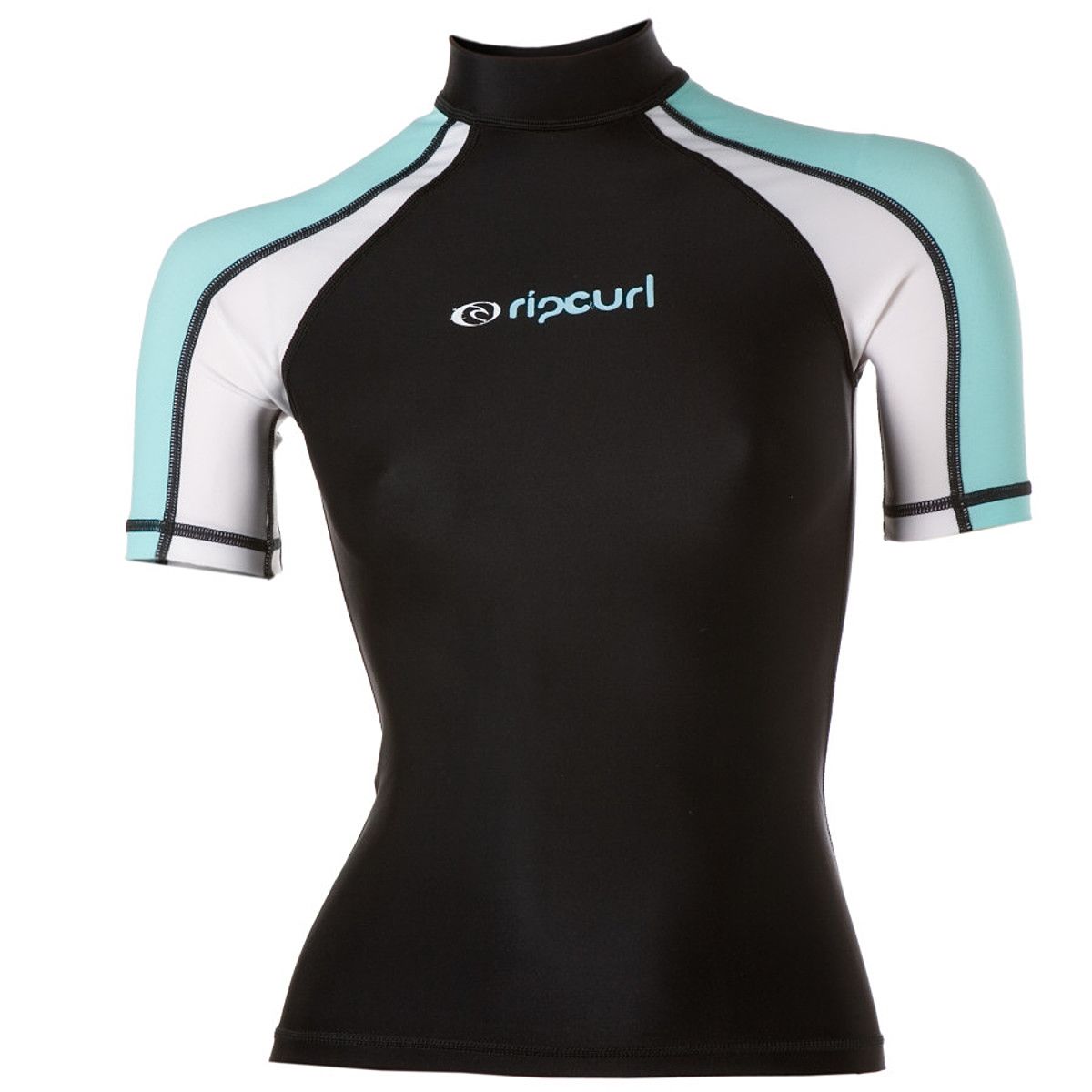 Rip Curl Blocked Lycra Rash Guard - Women's - Surf