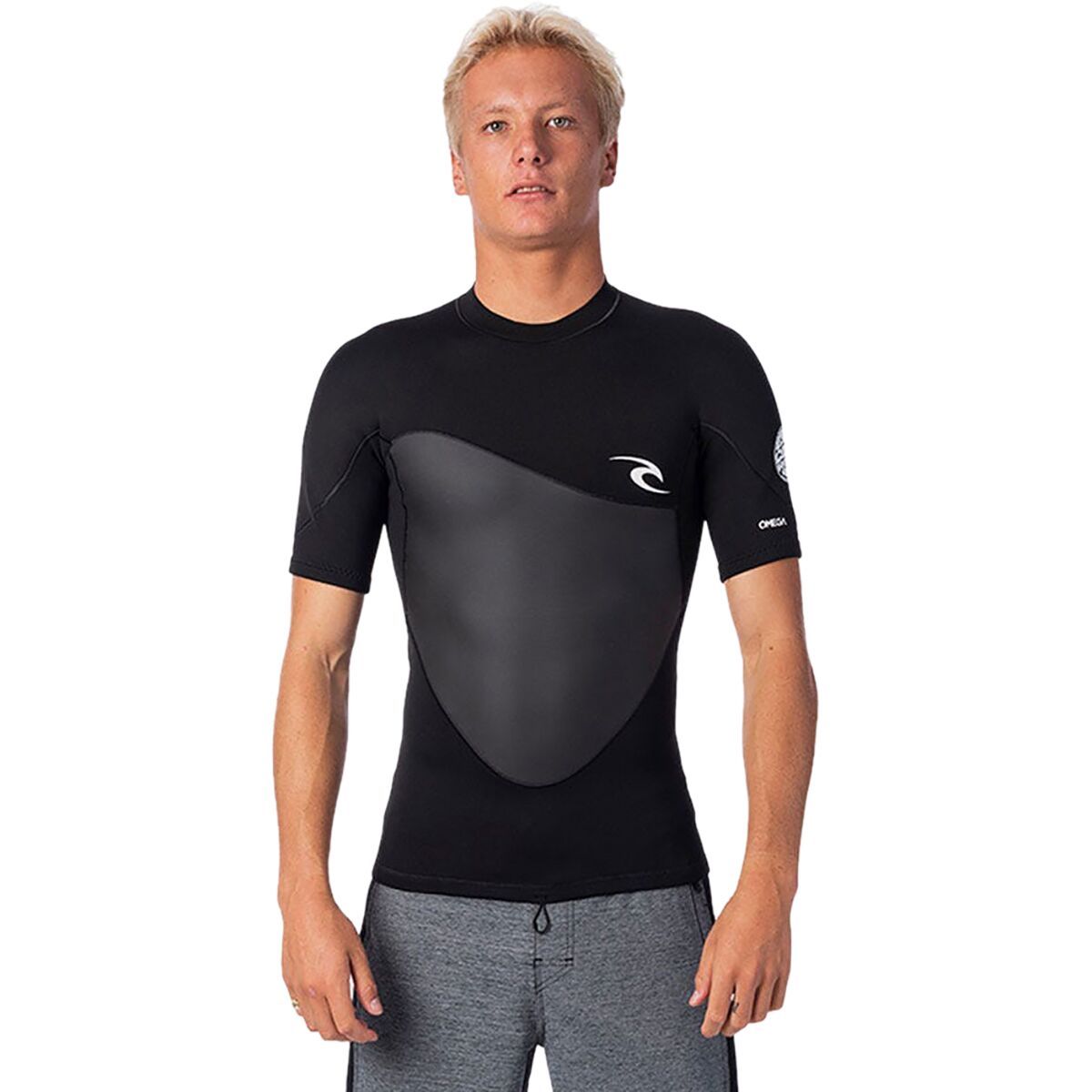 Rip Curl Omega 1.5mm ShortSleeve Wetsuit Jacket Men's Clothing