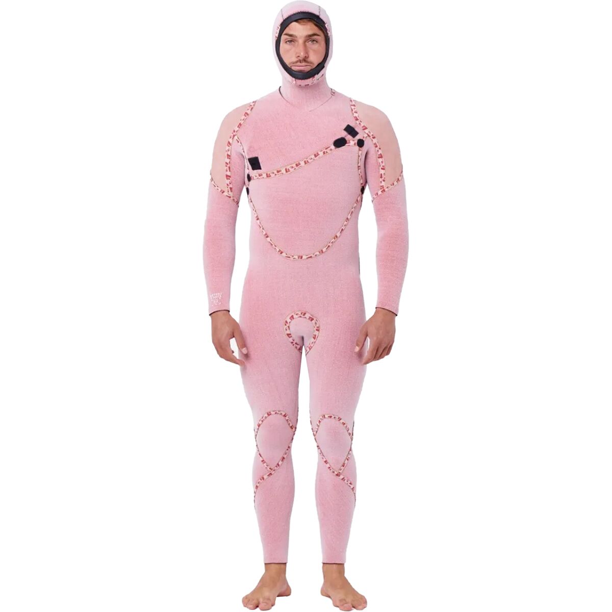 Rip Curl Flashbomb Heat Seeker 5/4 Hooded ZipFree Wetsuit Men's