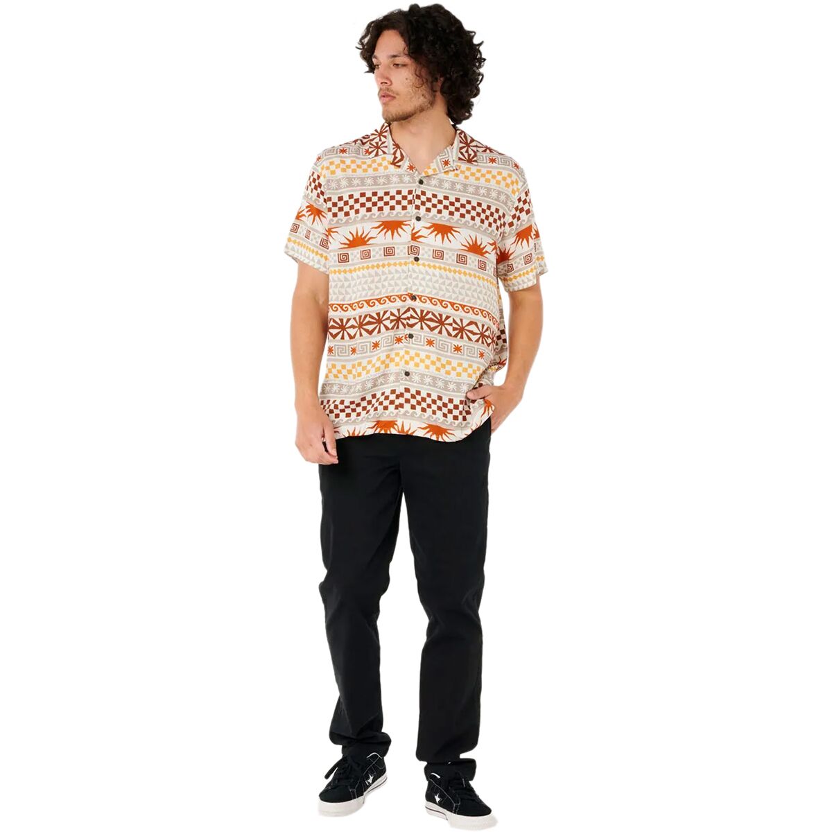 Rip Curl Fun Times Stripe Short-Sleeve Shirt - Men´s