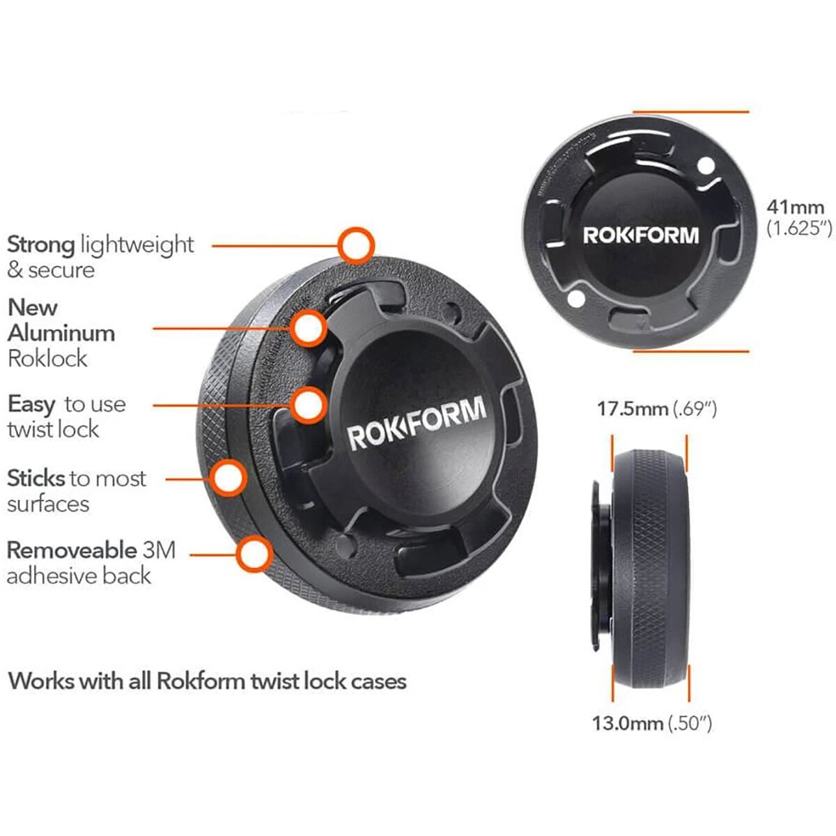 Rokform RokLock Car Dash Mount Bike