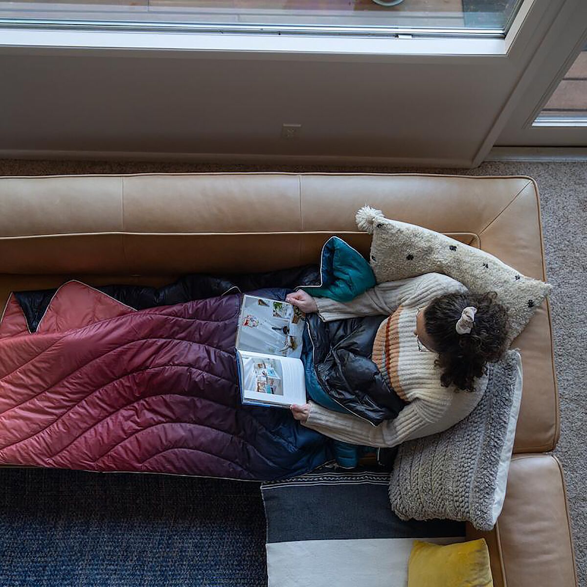 Rumpl Original Puffy Fade 1-Person Blanket