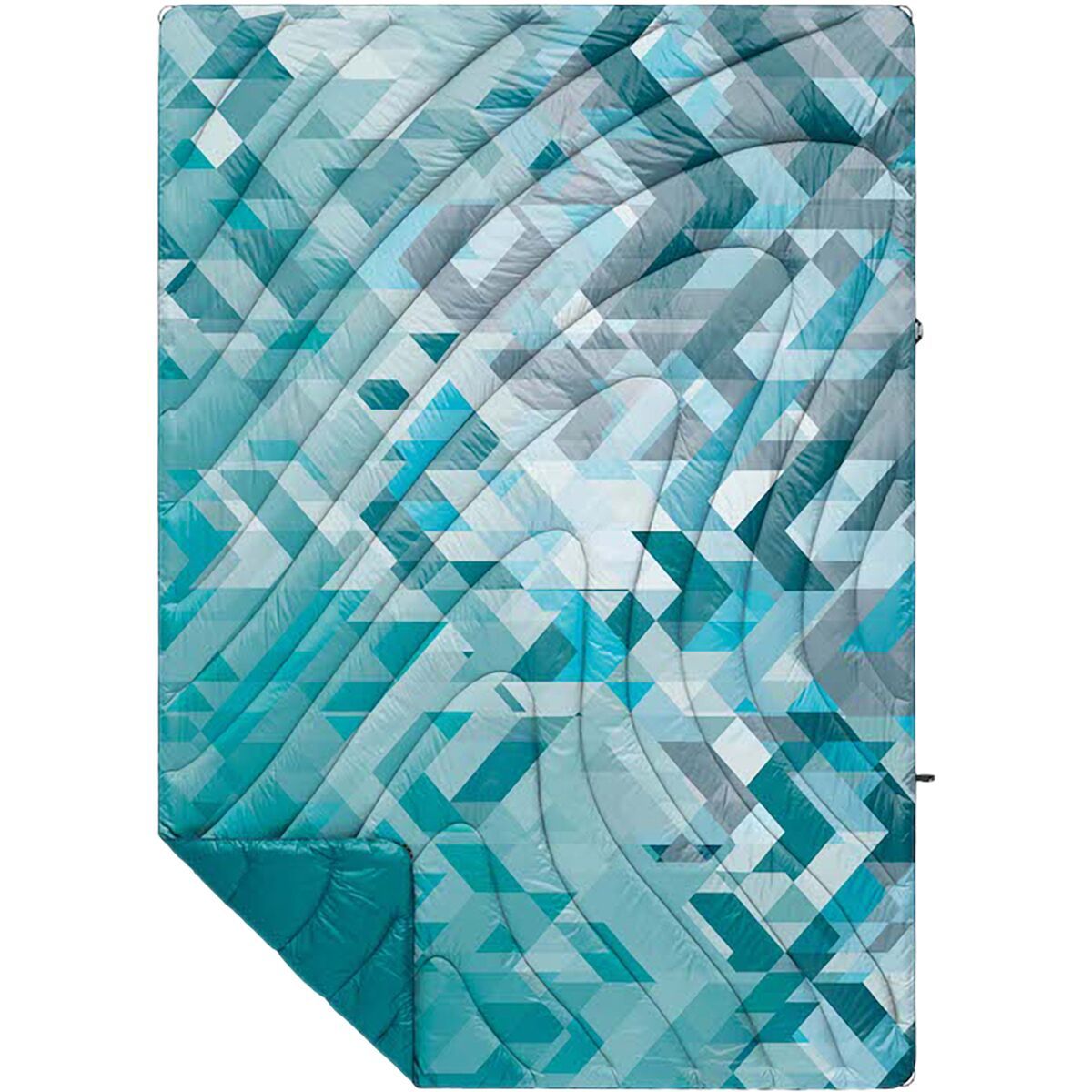 Rumpl Original Puffy 1Person Blanket Geo Blue Accessories