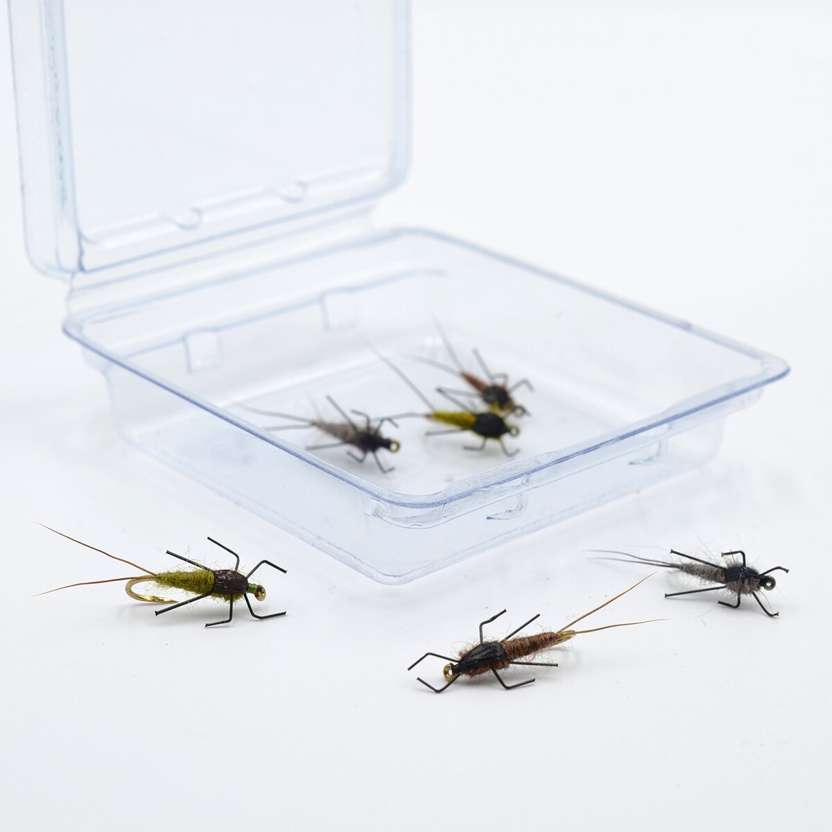 Снаряжение Rainy's Flies Real Meal Nymph Fly Assortment - 6-Pack, цвет: One Color — фото 2