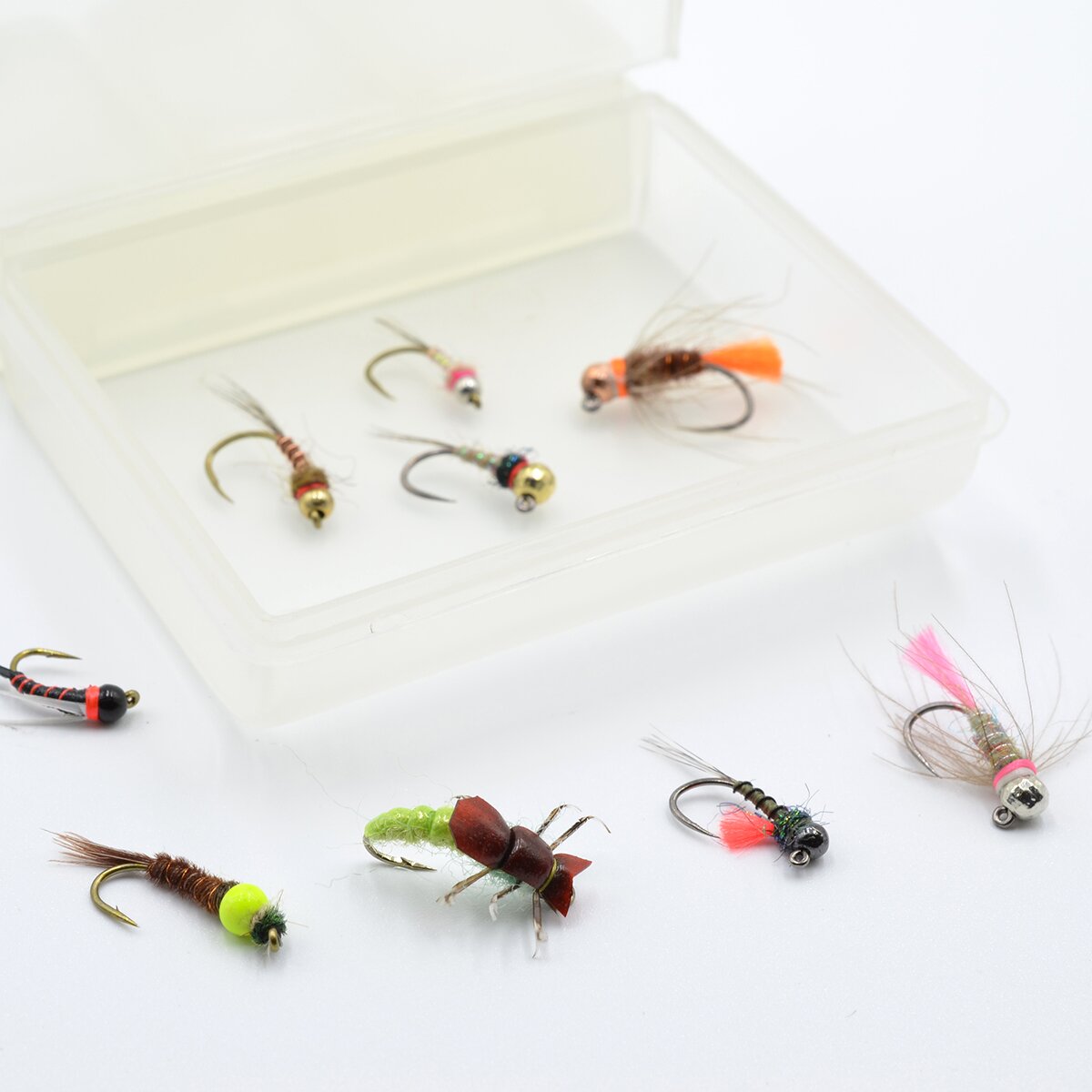 Снаряжение Rainy's Flies Signature Euro Nymph Fly Assortment - 9-Pack, цвет: One Color — фото 2