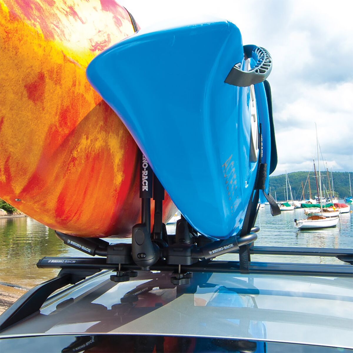 RhinoRack Folding J Style Kayak Carrier Extension Paddle