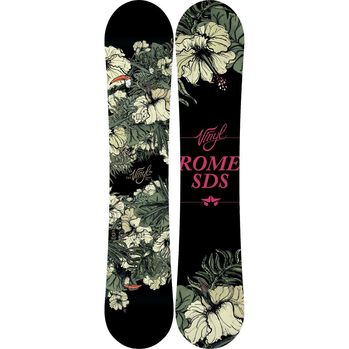 Rome Vinyl Snowboard Women's Snowboard