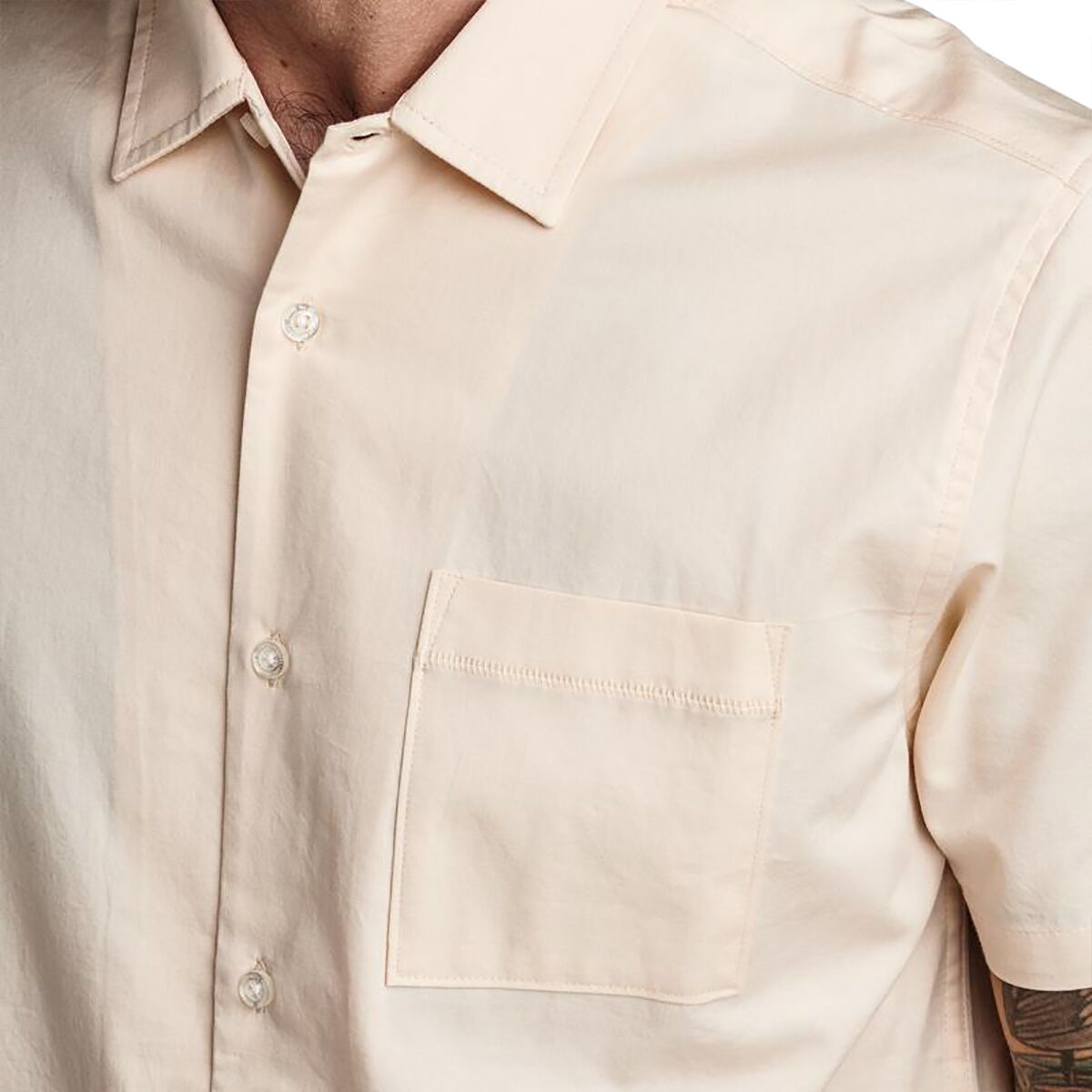 Roark Well Worn Organic Cotton Shirt Men's Clothing