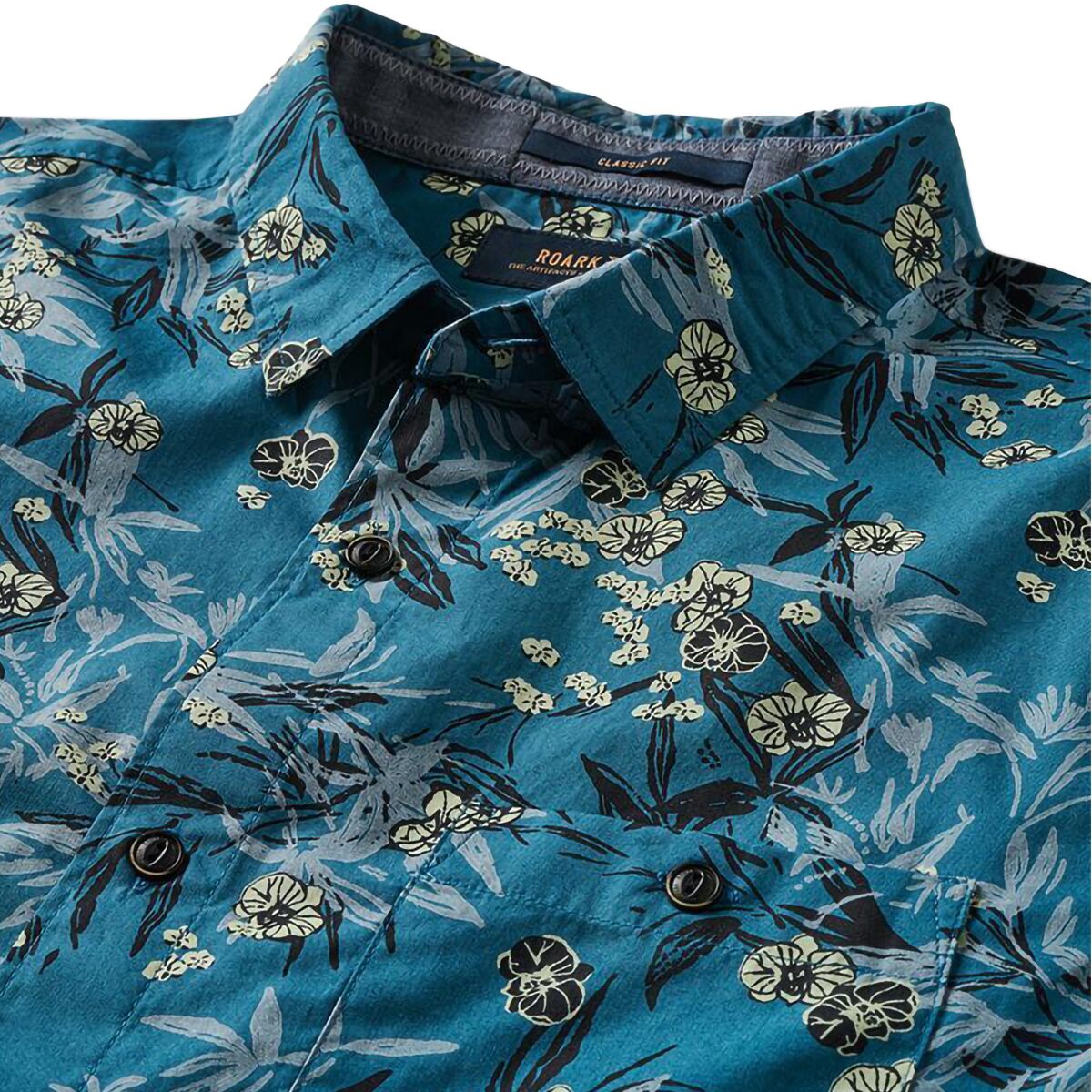 Roark Java Scent Button-Down Short-Sleeve Shirt - Men's - Clothing
