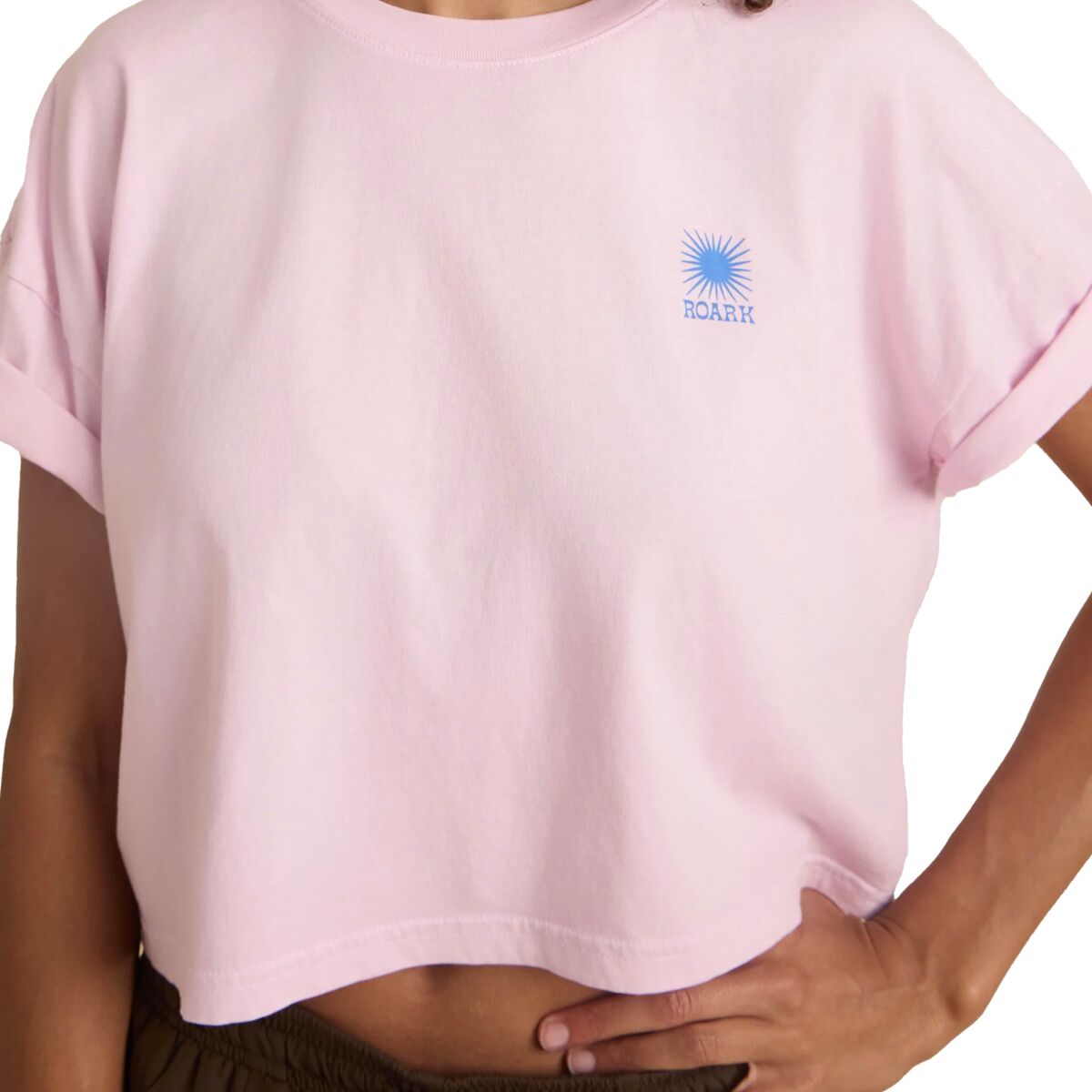 Roark Sunburst Boxy Cropped T-Shirt - Women´s