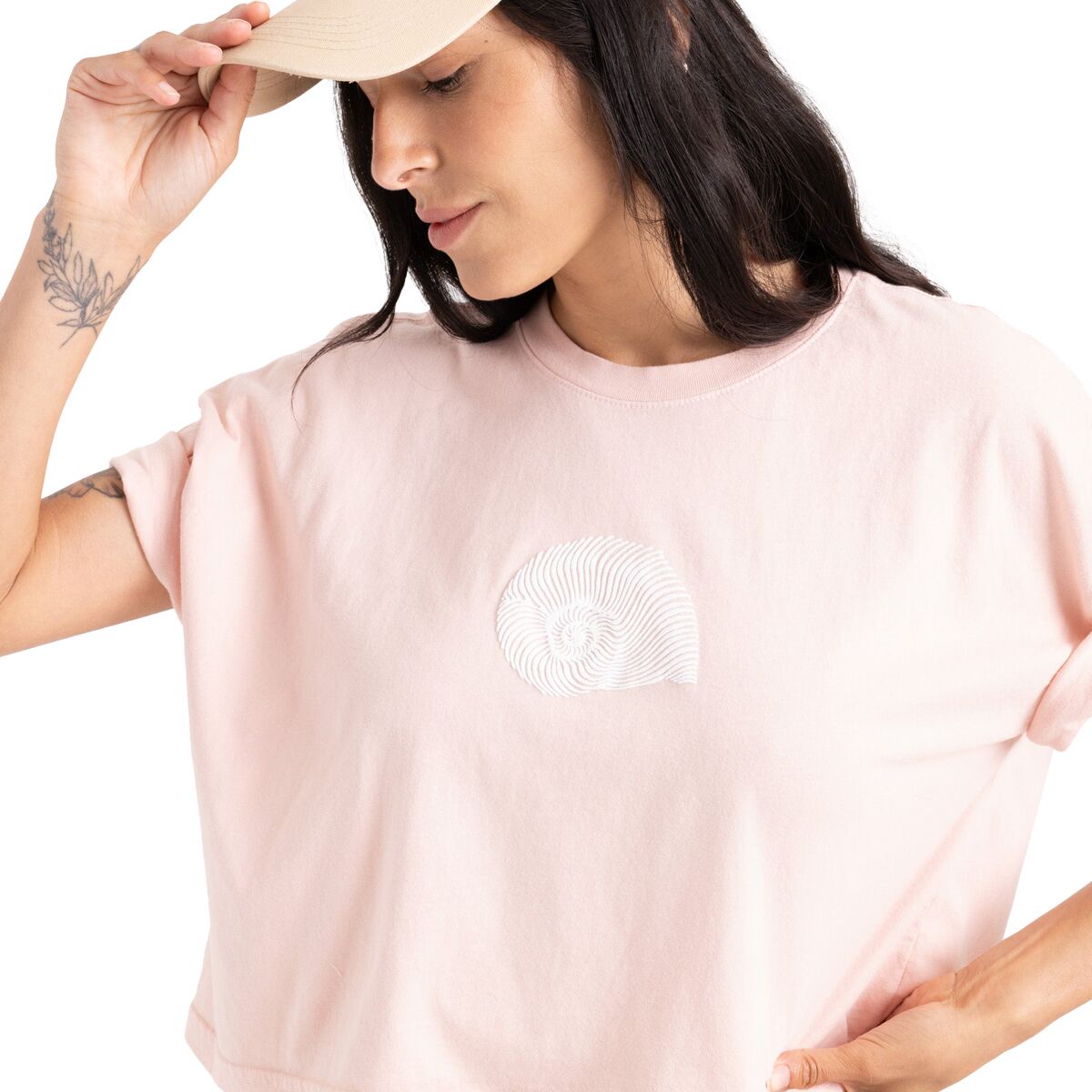 Roark Striped Shell Cropped Boxy Top - Women´s
