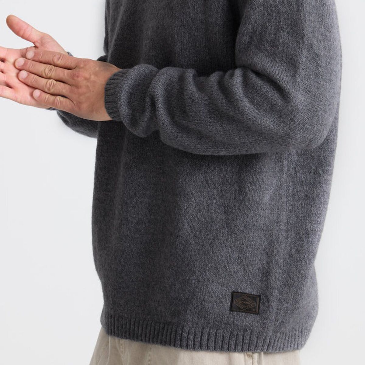 Мужской свитер Roark Nordsman Wool, цвет: Угольный — фото 3
