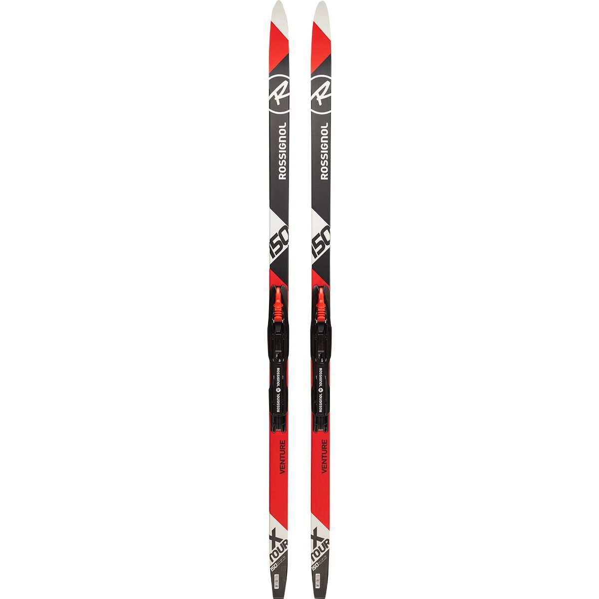 Rossignol XT Vent Jr Waxless Ski with Tour Jr Si