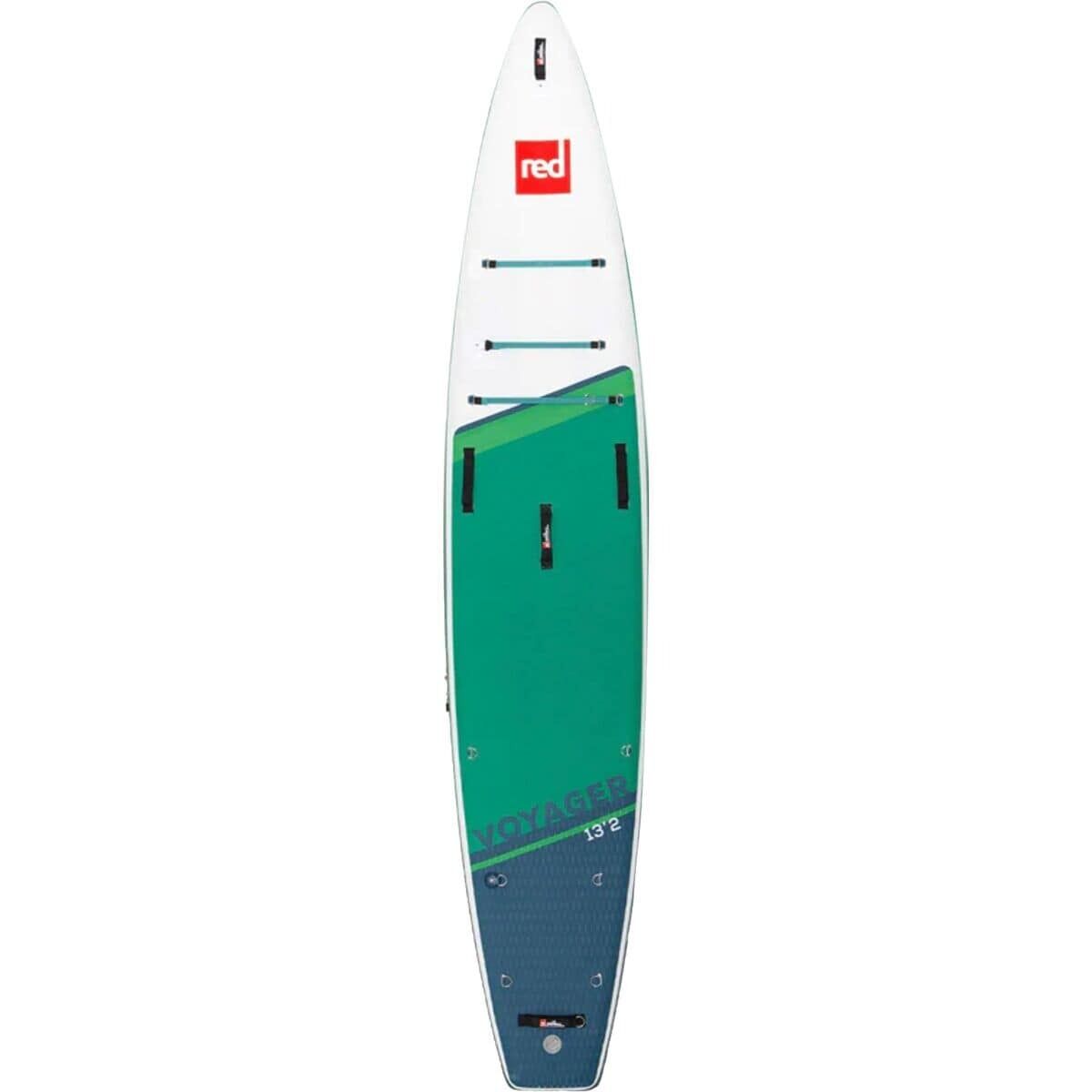 Red Paddle Co. Voyager+ Inflatable Stand-Up Paddleboard - Paddle
