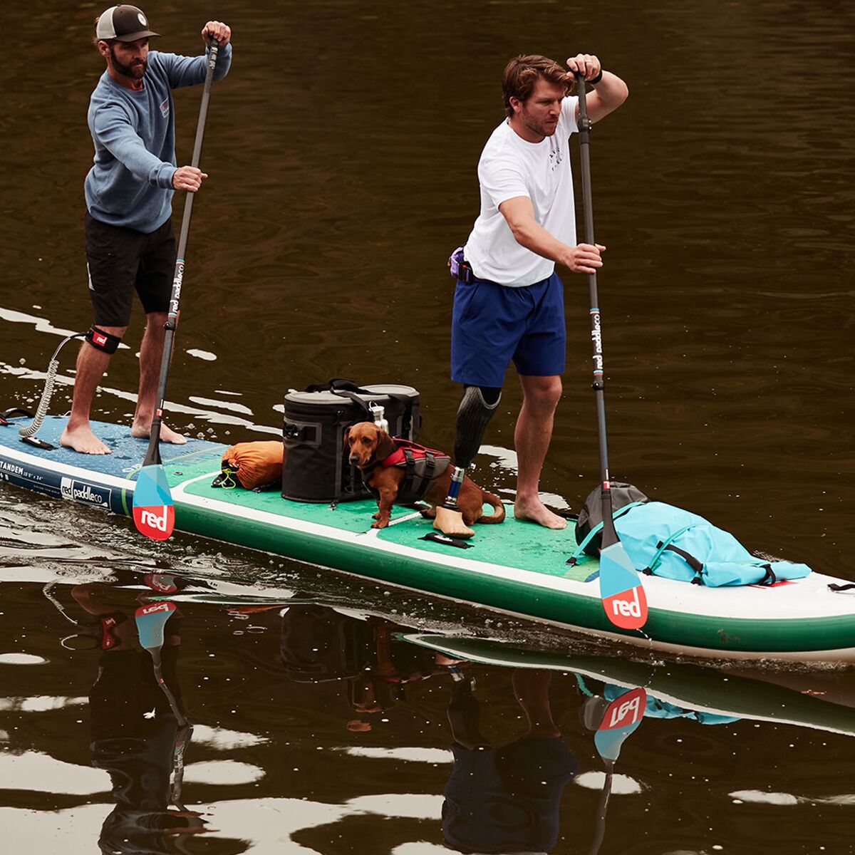 Red Paddle Co. Voyager Tandem StandUp Paddleboard Paddle