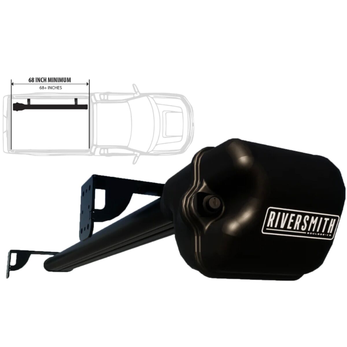 Riversmith ShortCut River Quiver 2-Banger + In-Bed Mount