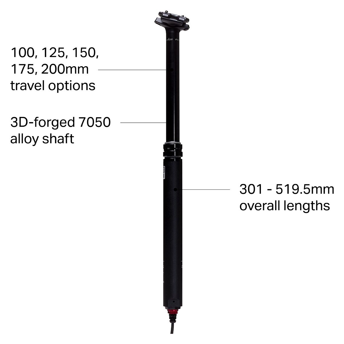 RockShox Reverb Stealth (C1) Dropper Seatpost + 1x Lever